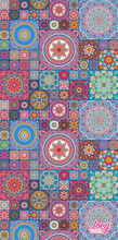 Load image into Gallery viewer, Sand Free Travel Towel “Mandala Night&quot; 80x160cm (100% Recycled)